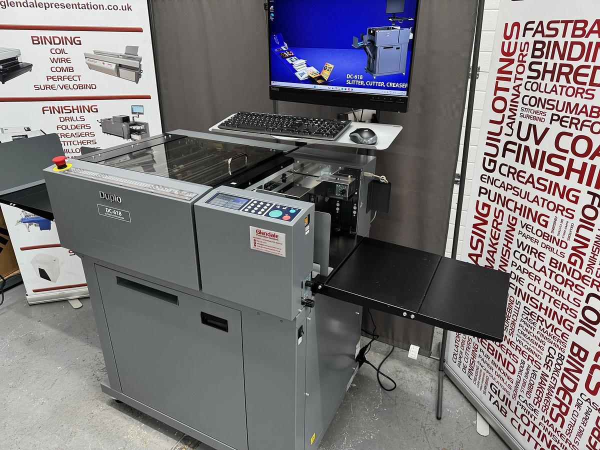 Refurbished Duplo DC618 Slitter Cutter Creaser - Refurbished