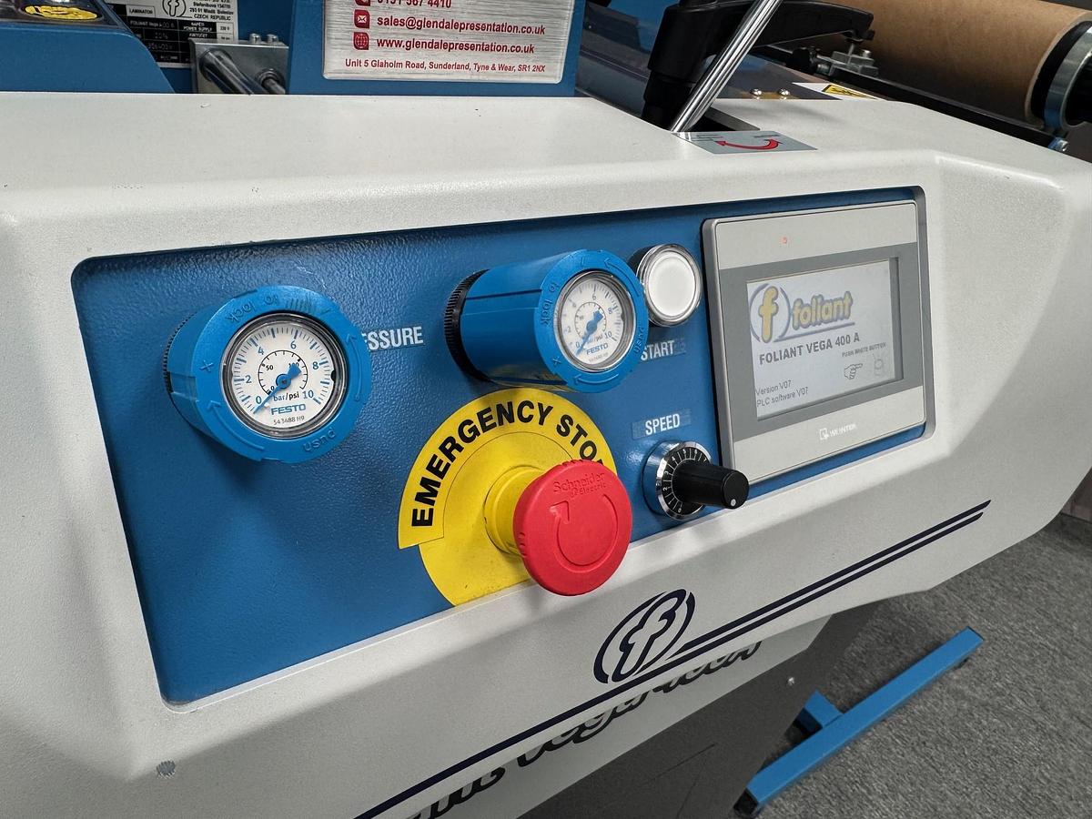 Refurbished Foliant Vega 400A Automated Laminator & Digital Foiler