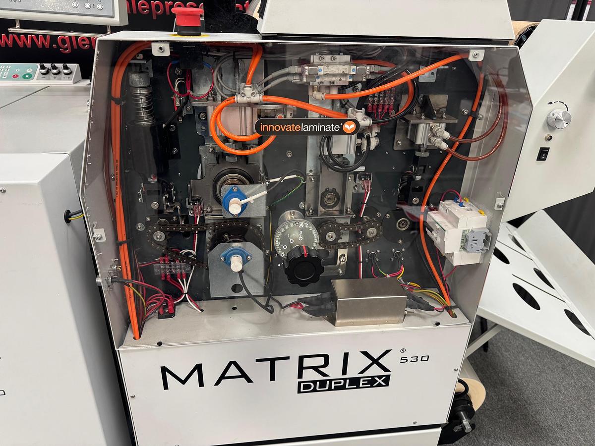 Refurbished Matrix 530DP Laminator with Omni-Flow Feeder