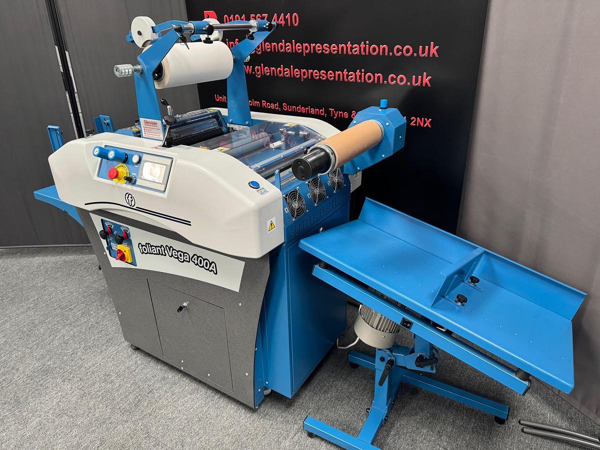 Refurbished Foliant Vega 400A Automated Laminator & Digital Foiler
