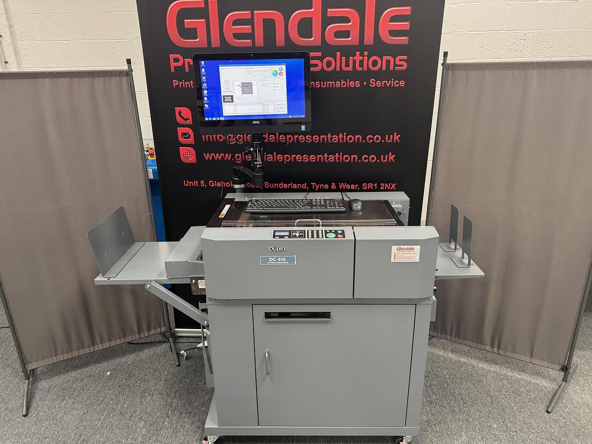 Refurbished Duplo DC616 Pro Slitter/Cutter/Creaser