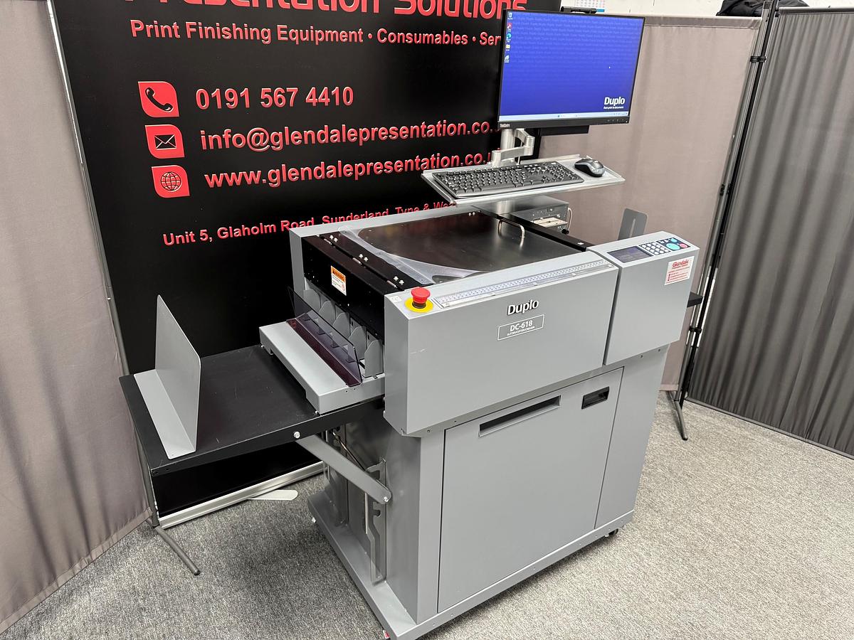 Refurbished Duplo DC618 Slitter Cutter Creaser - Refurbished