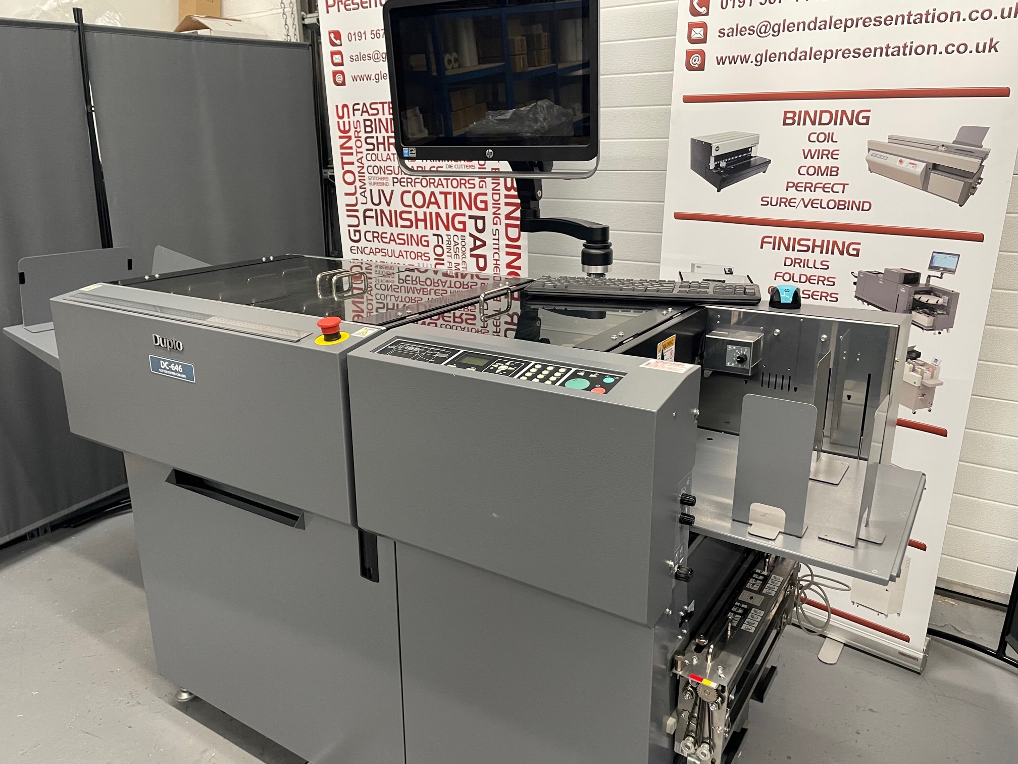 Duplo DC646 Slitter/Cutter/Creaser Glendale