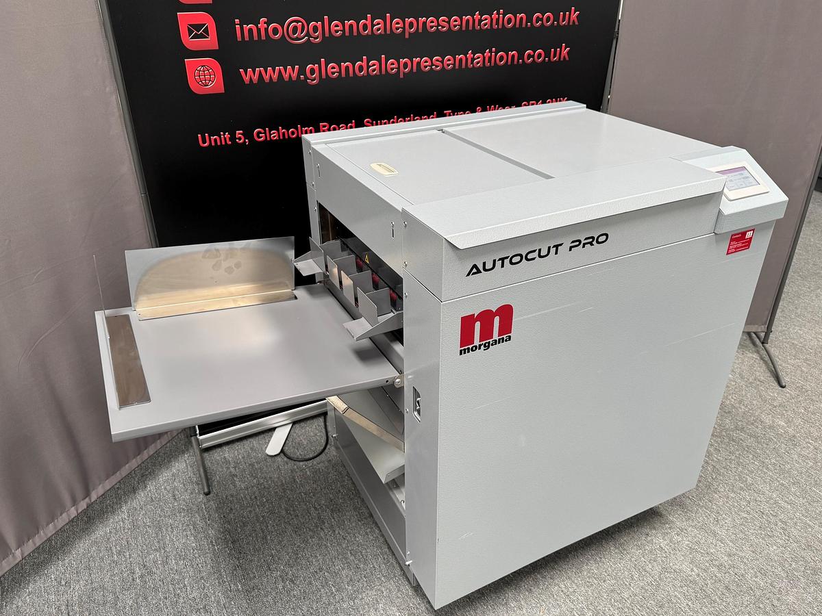 Used Morgana AutoCut Pro Creaser Cutter Slitter