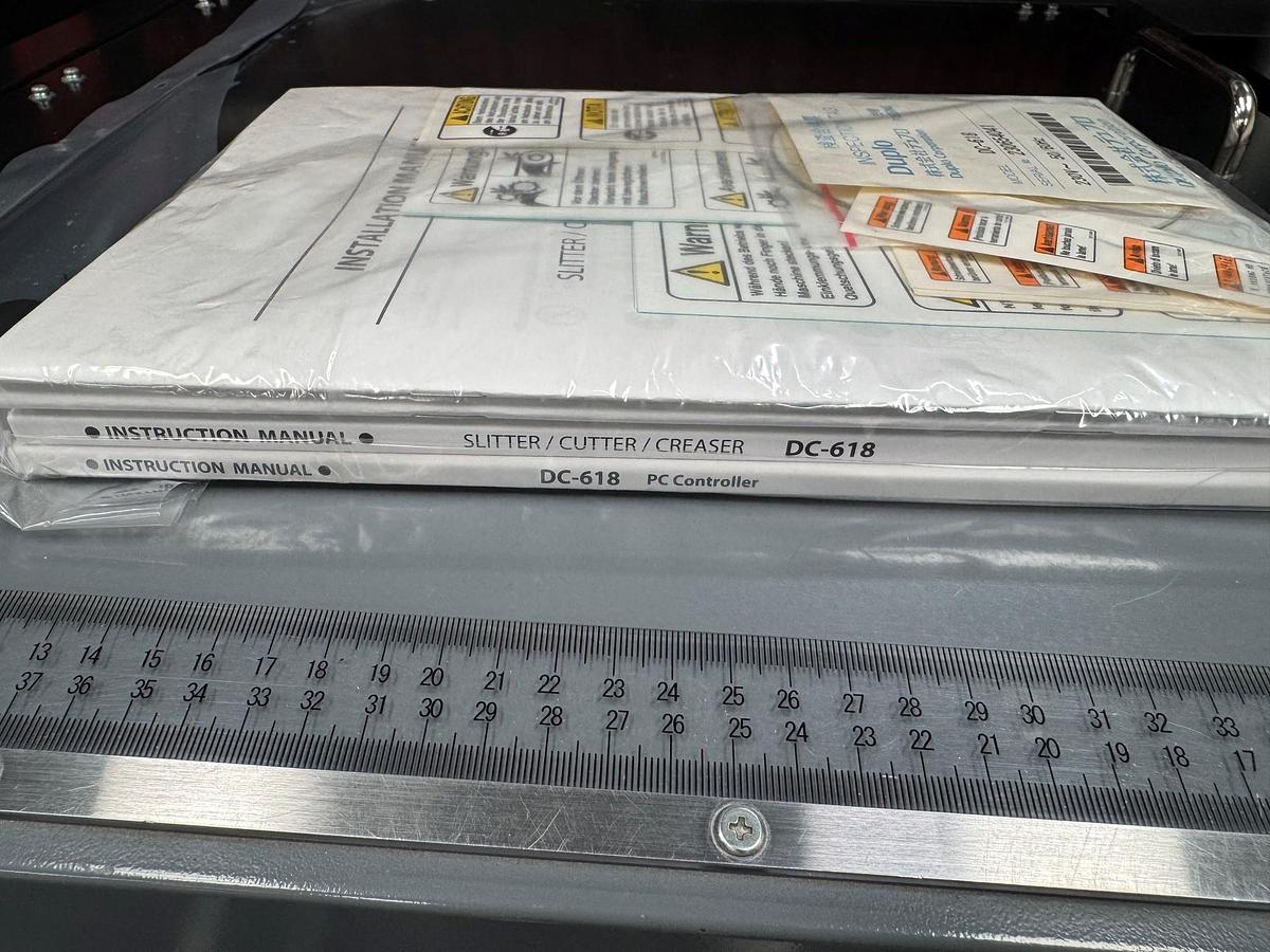 Refurbished Duplo DC618 Slitter Cutter Creaser - Refurbished
