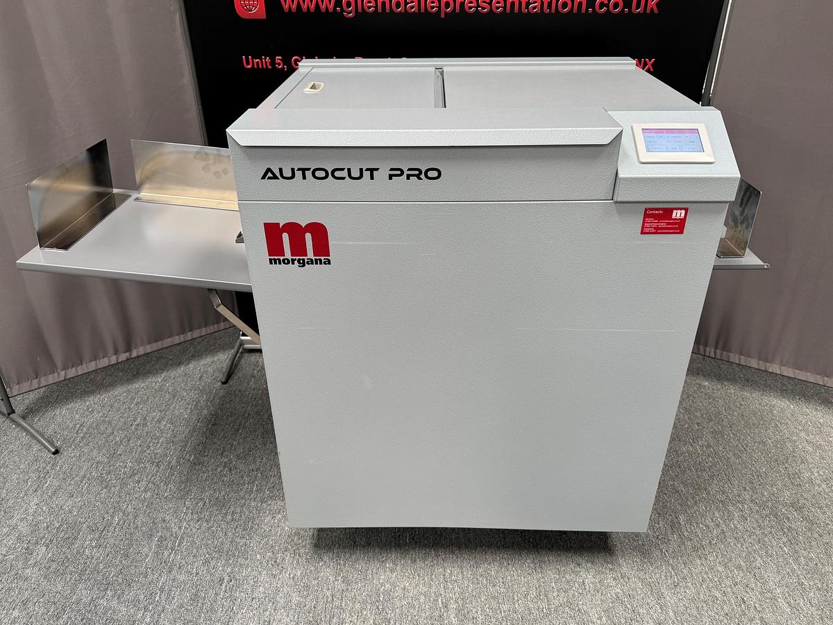 Used Morgana AutoCut Pro Creaser Cutter Slitter