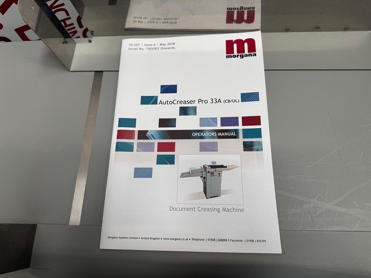 Refurbished Morgana AutoCreaser 33 Pro