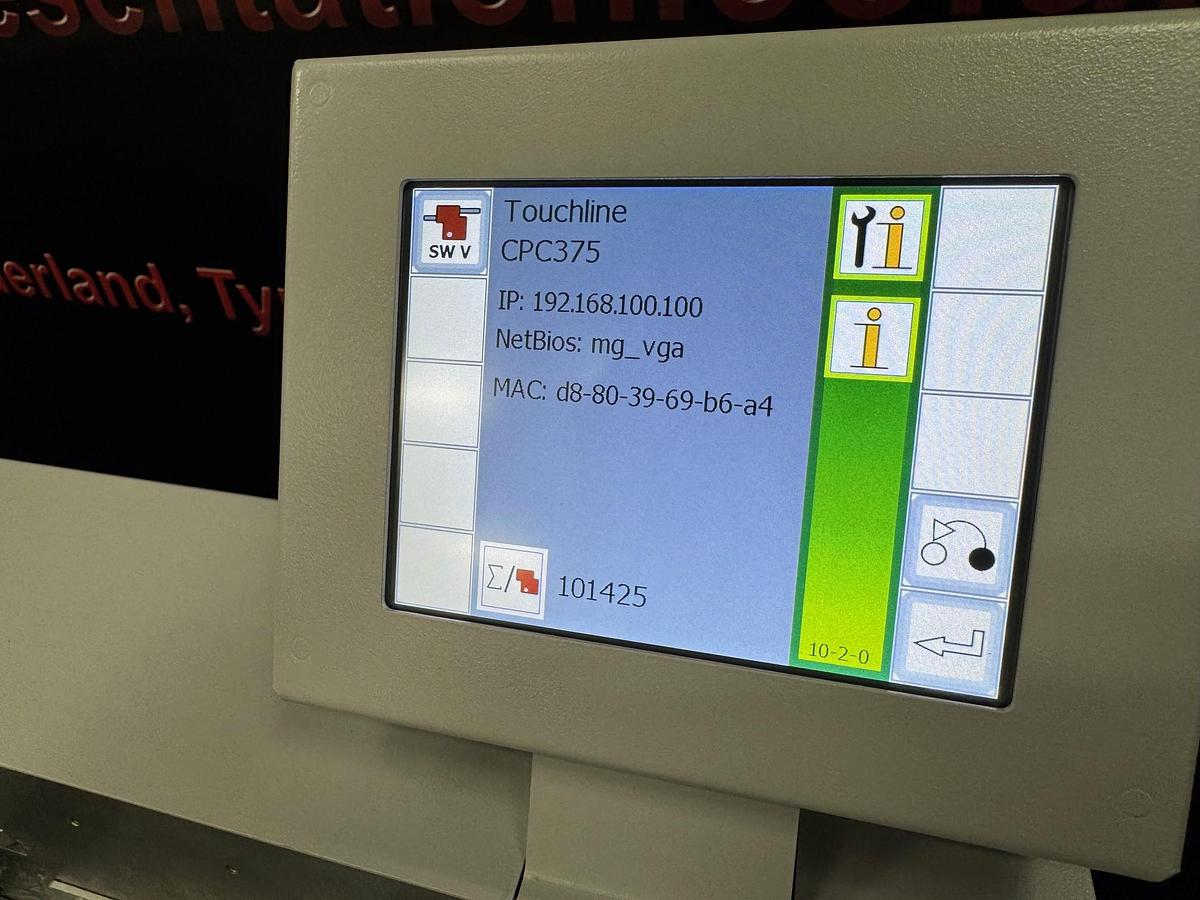 Refurbished Multigraf Touchline CPC375