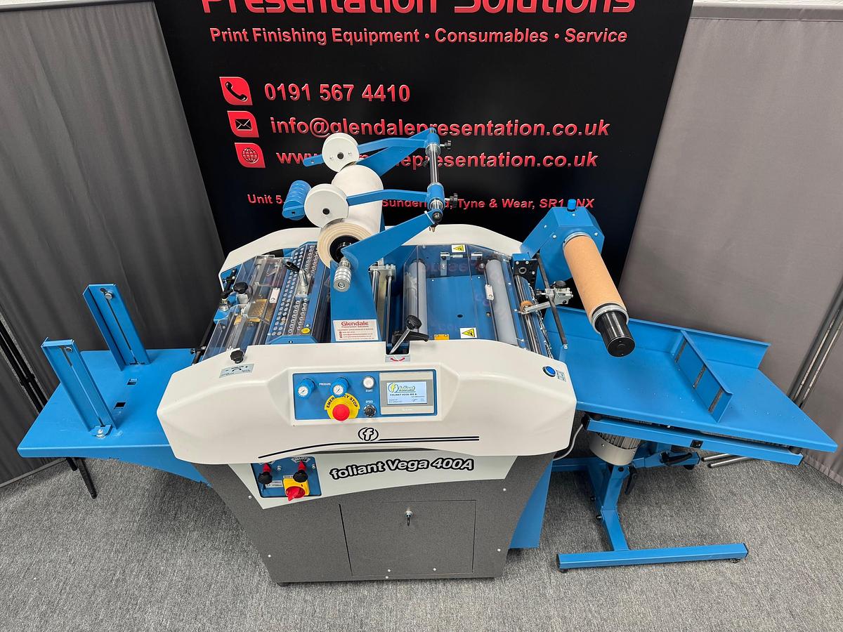 Refurbished Foliant Vega 400A Automated Laminator & Digital Foiler