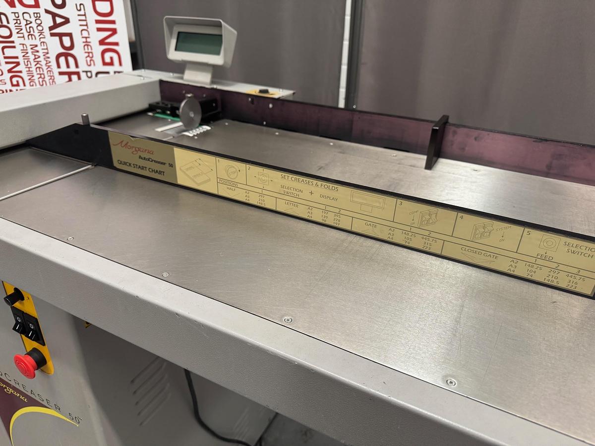 Refurbished Morgana Autocreaser 50