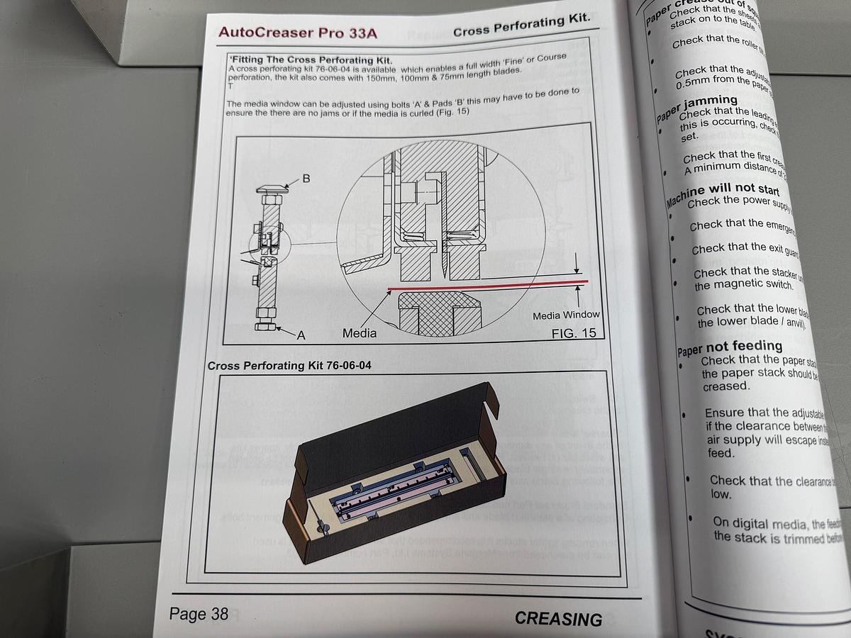 Refurbished Morgana AutoCreaser 33 Pro