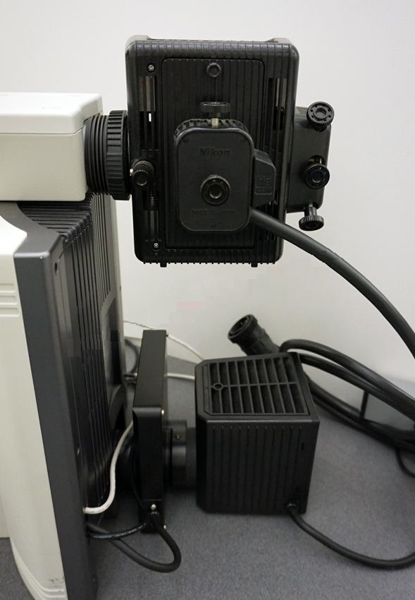 Used Nikon Eclipse 90i microscope configured for brightfield, DIC, fluorescence