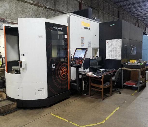 Used 2015 MAZAK Variaxis i-600 CNC 5-Axis 2 Pallet Machining Center