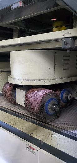 Used 2012 Timesaver 2200 Series Rotary Brush Deburring Machine