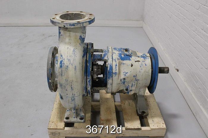 Used Goulds 3175 8x10x14 Pump, Stainless Steel #36712