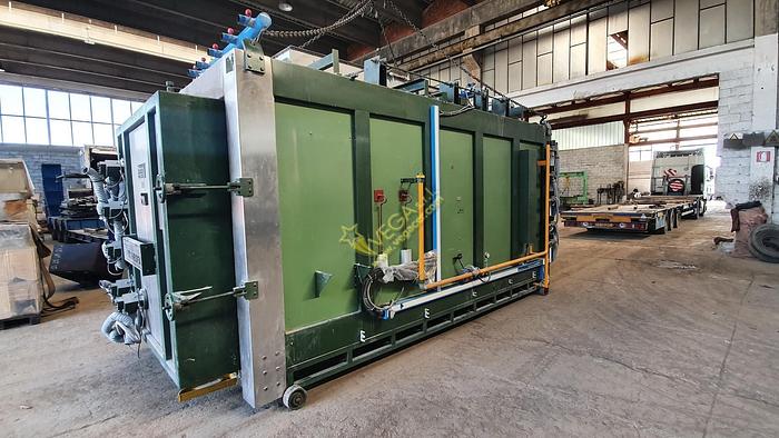 Used Muffled Gas turbo Kiln Moretti mod. FDTM4