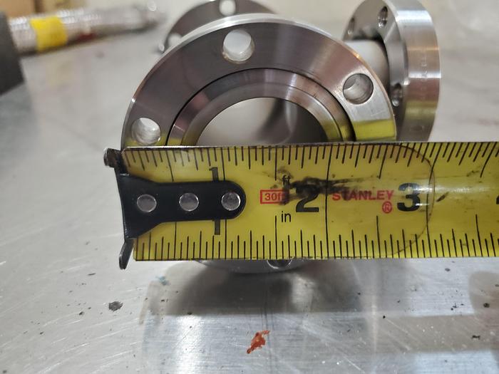 MDC MFG. 1.5" Inner Dia. Stainless Steel Vacuum Tee (Y2)