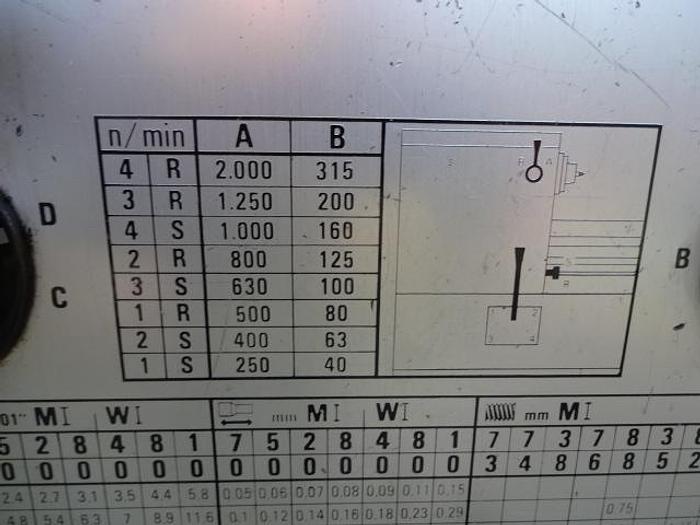 Utilisé Tour marque MULLER ET PESANT type GALLIC 14