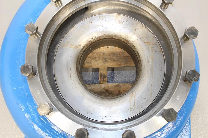 Used Goulds 3175 8x10x18H Pump, Stainless Steel Casing, 2-Vane Stainless Steel Impeller #43862