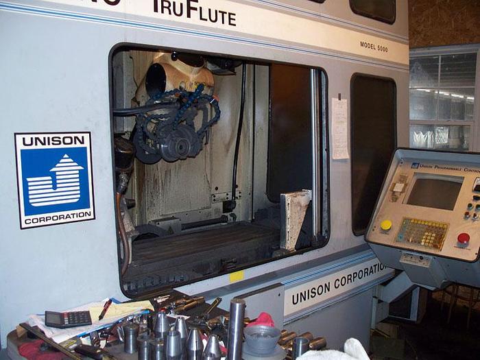 Used 2002 UNISON 5000 TRUFLUTE CNC CUTTER GRINDER