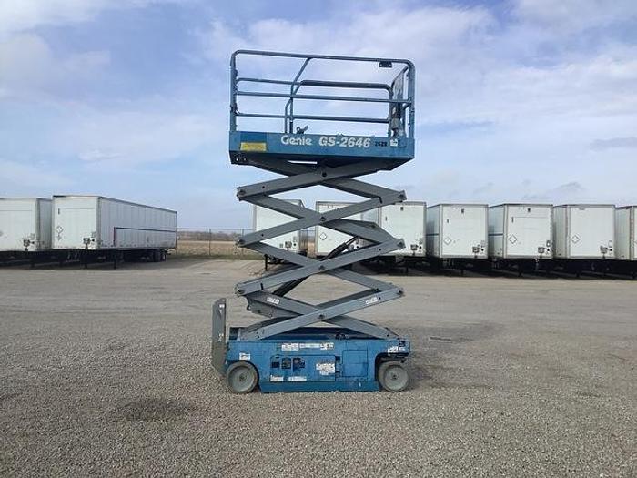 Used 2013 Genie GS-2646 DC Scissor Lift