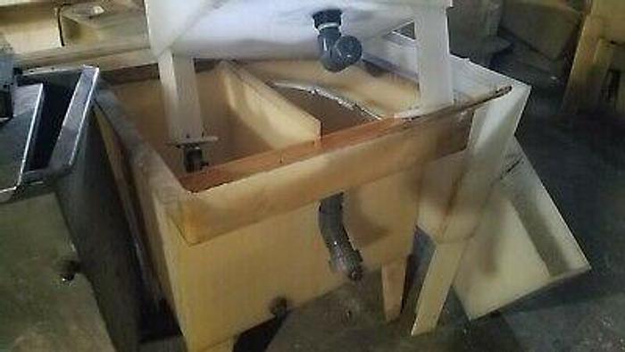 Used Tanks various sizes polypropylene stainless rinsing tank plating waste treatment