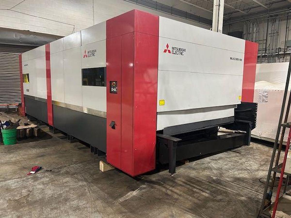 Used 2017 Mitsubishi 4020 RX-FZ 8kw Fiber Laser