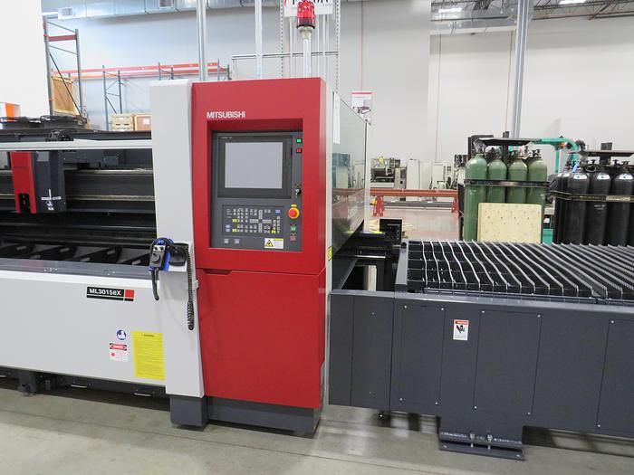 Used 2011 Mitsubishi 3015 CO2 Laser EX-45 CFG