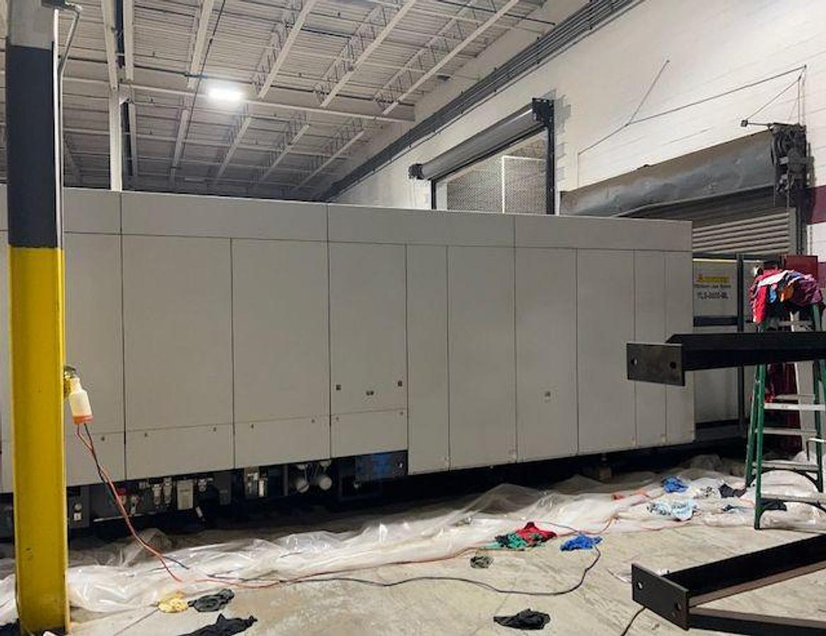 Used 2017 Mitsubishi 4020 RX-FZ 8kw Fiber Laser