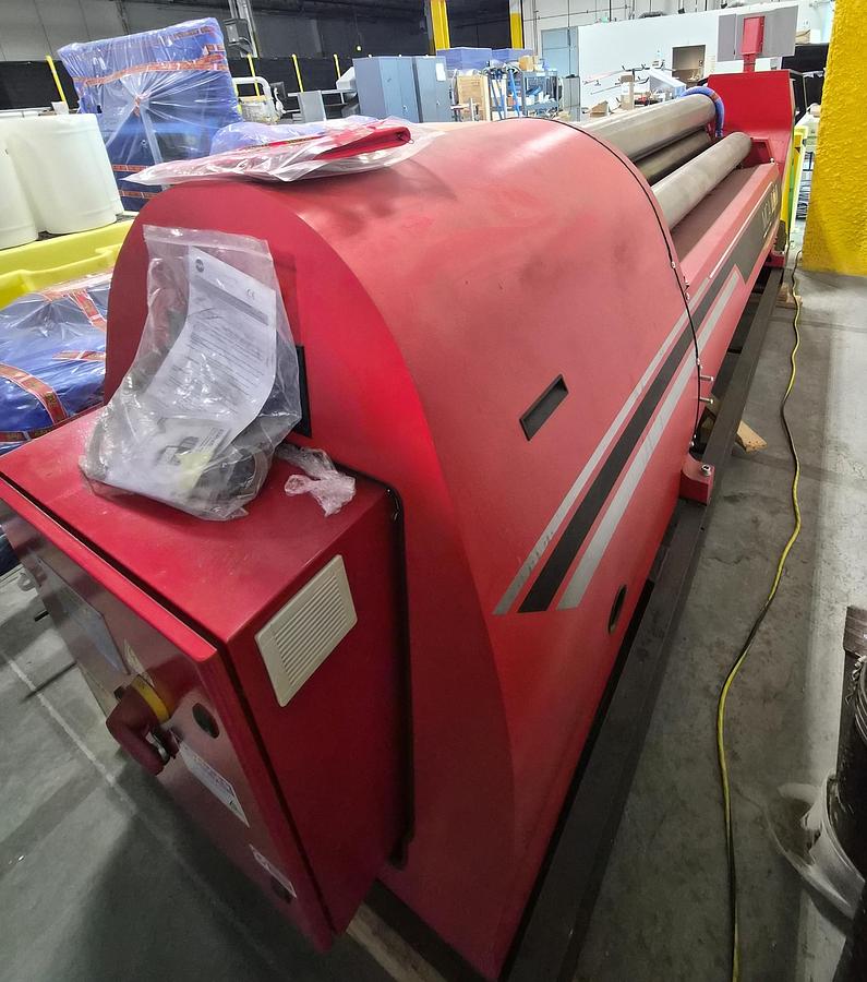 Used 2022 Davi MCA 4 Roll CNC Plate Roll, New in 2022