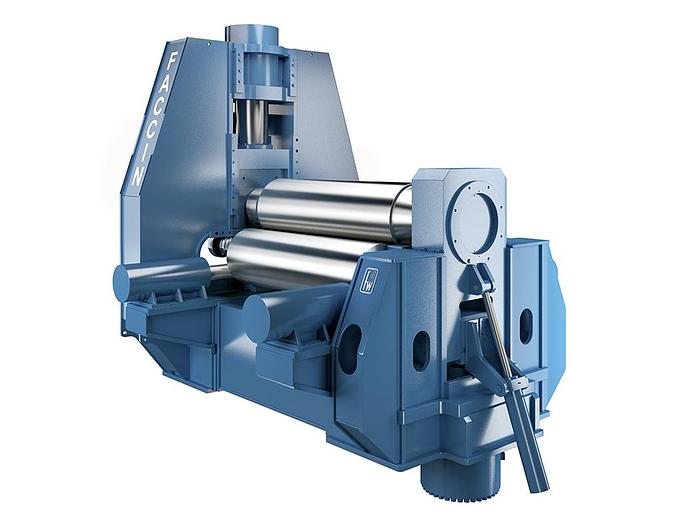 Faccin 3 Roll Viarable Geometry Plate Bending HAV