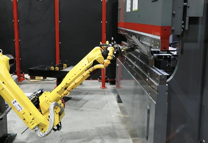 Acieta Mitsubishi Automated Robotic Press Brake Cell