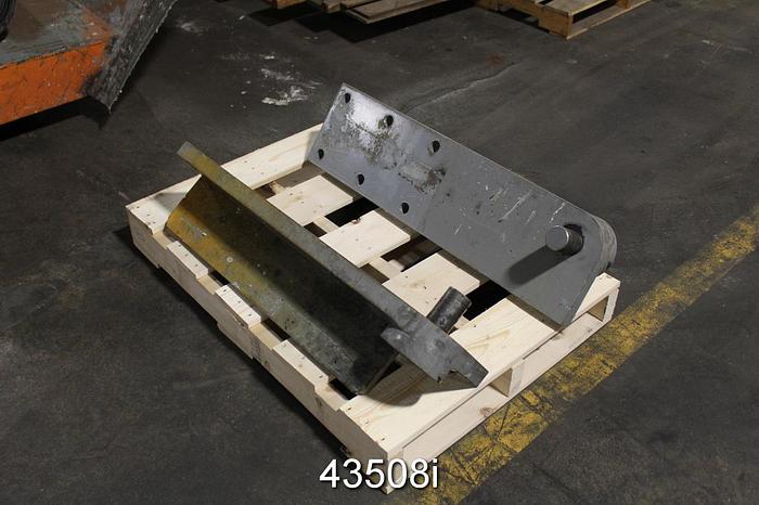 Used James Brinkley Roll Splitter, 66" Knife Length, 60" Roll Diameter #43508