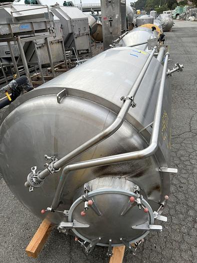 Used Tank, 775 Gallon, Stainless Steel, Jacketed, 25 BBL Fermenting Tank #S744734