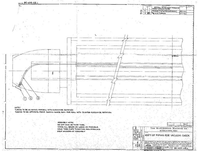 Used PAPER MACHINE COMPONENTS #24906