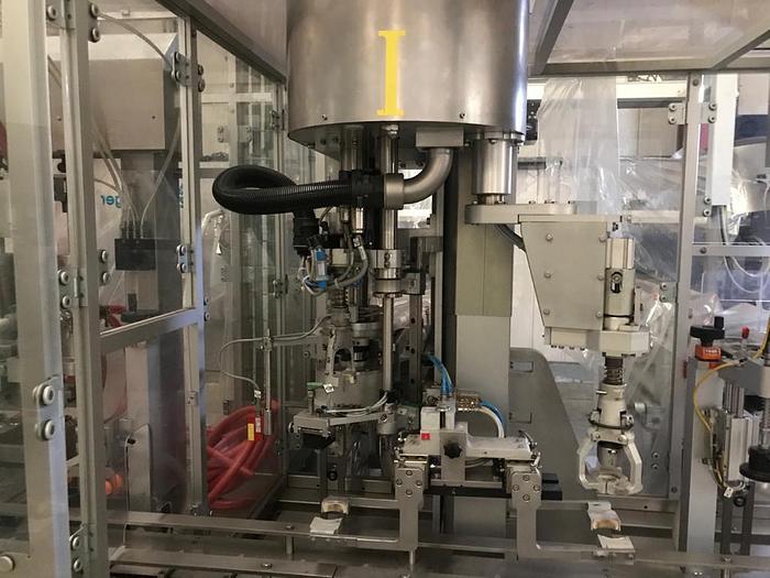 Used Groninger MFCS 202 Filling and Capping Line