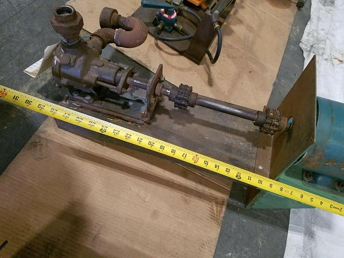 Used Reliance 3/4 HP 1140 RPM Electric Motor Tested ... Pump is in unknown condition