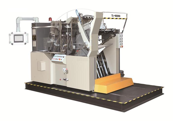 FUSTELLATRICE AUTOMATICA TL930RD CON STAMPA A CALDO