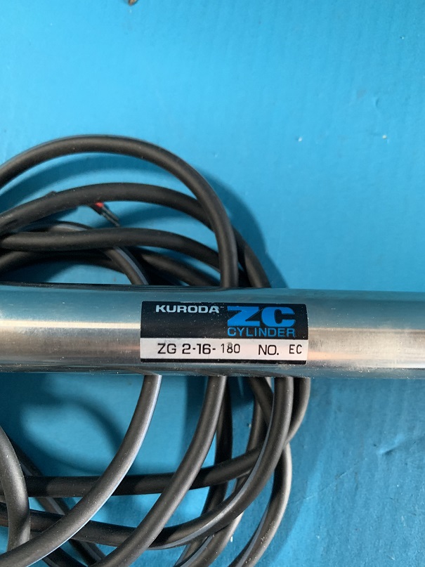 Used Kuroda Air Cylinder ZG2-16-180