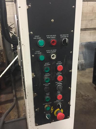 Used 37" TIMESAVER, WET TYPE, 2009, DEBURRING MACHINE, SERIES 3100