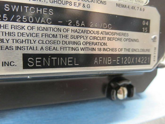 Used Ansul, 428153, Lock-Out Valve, With Sentinel, AFNB-E120X14221, Positioner Xmttr.