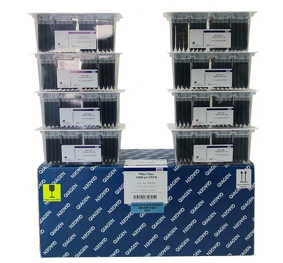 Qiagen 990352 Filter Tips 1000µL, For Use With QIAcube NEW Lot of 5120 (8065)W