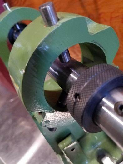 Used NEW Endmill / Drill Sharpening Unit with case to be used with a surface grinder