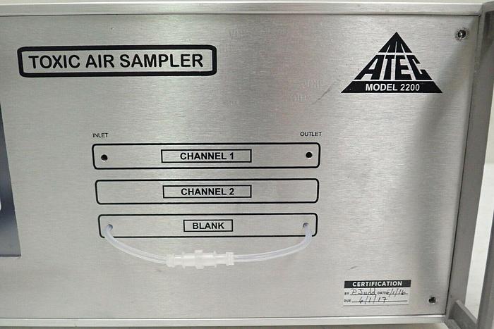 Used Atec 2200-1C Toxic Air Sampler