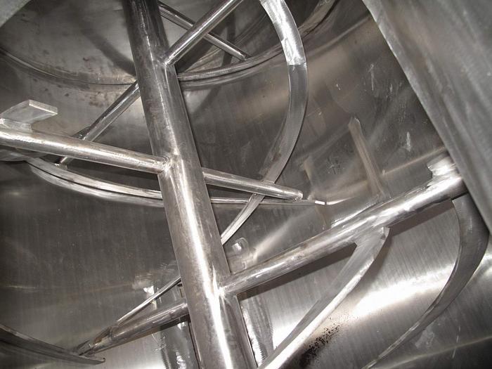 NEW 80 CU. FT. DOUBLE RIBBON BLENDER - S/S - 25 HP