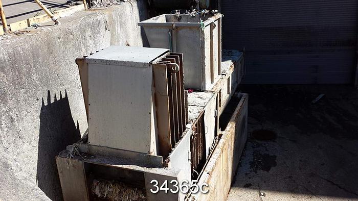 Used Rayfo Rejects Dewatering Press #34365