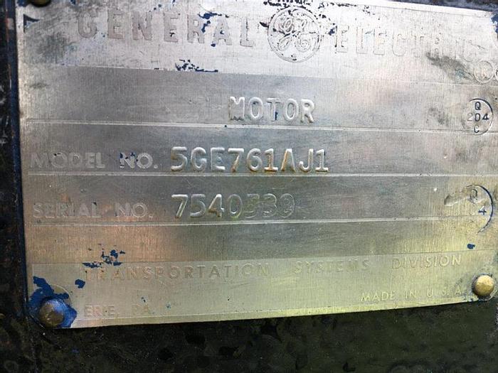 Used General Electric 5GE761AJ1 DC Motor