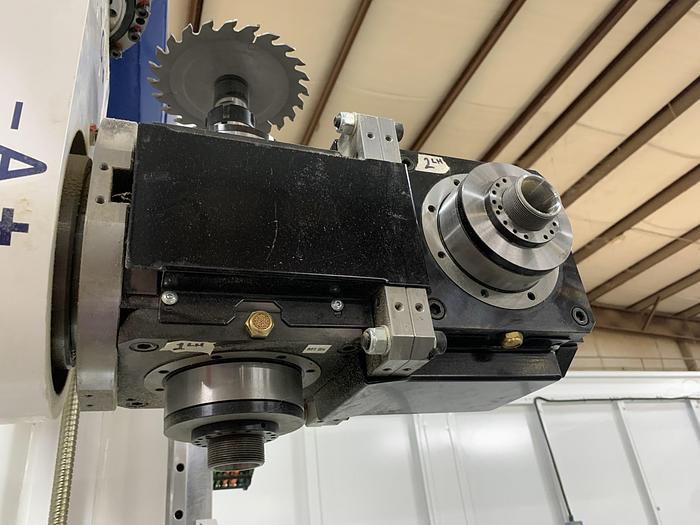 BACCI "TWIN-JET" X3400, 6-AXIS TWIN TABLE CNC MACHINING CENTER