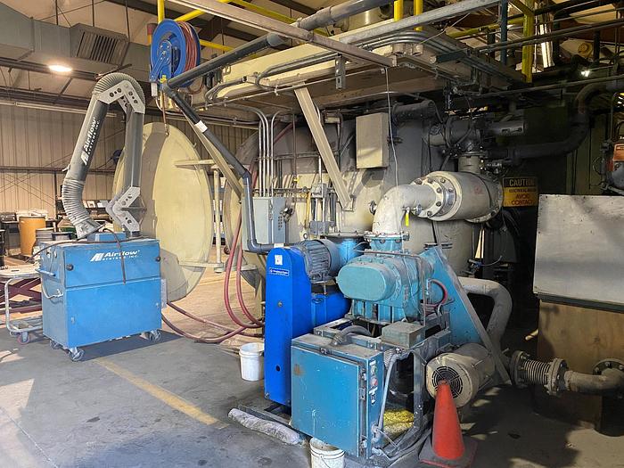 Used Pillar/GNB Vacuum Induction Melting 300 Pound Capacity