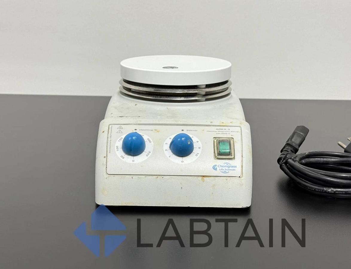 Used Chemglass life SCIENCES heating magnetic stirrer APEX 3 CG-1995-V